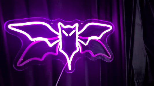 (PURPLE BAT) LED